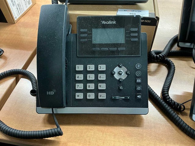 Yealink sip-t42u voip telefoon (4x) - afbeelding 4 van  4