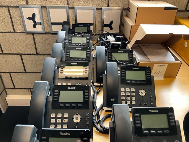 Yealink sip-t43u + sip-t33p voip telefoon (13x) - afbeelding 2 van  3