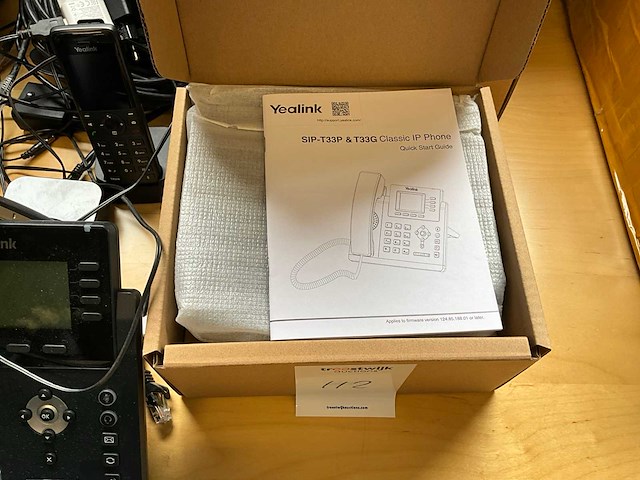 Yealink sip-t43u + sip-t33p voip telefoon (13x) - afbeelding 5 van  6