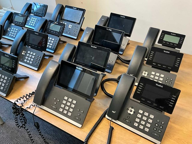 Yealink sip-t56a/sip-t54w voip telefoon (15x) - afbeelding 3 van  6