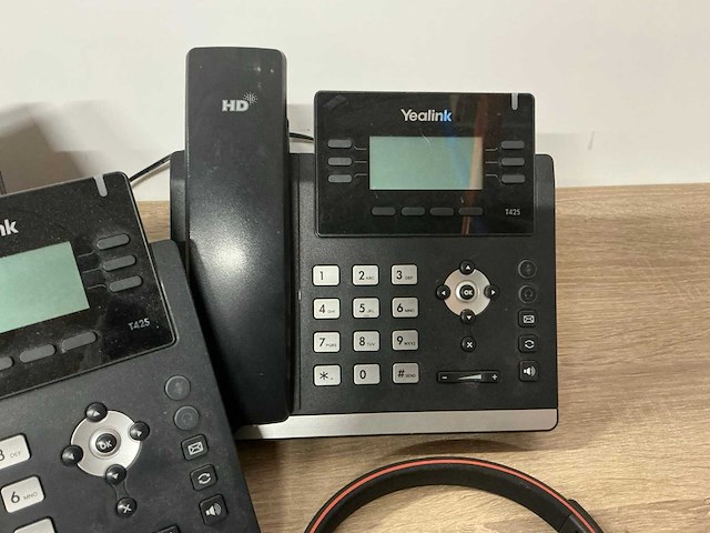 Yealink t41s / t42s voip telefoon (3x) - afbeelding 3 van  5