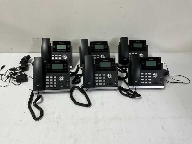 Yealink t41s voip telefoon (6x) - afbeelding 1 van  7