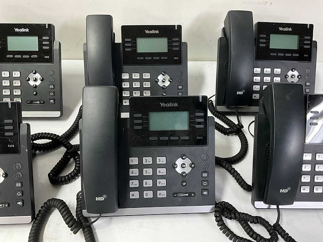 Yealink t41s voip telefoon (6x) - afbeelding 3 van  7