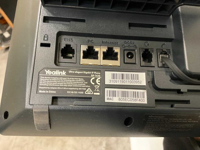 Yealink t42g telefoons (9x) - afbeelding 3 van  6
