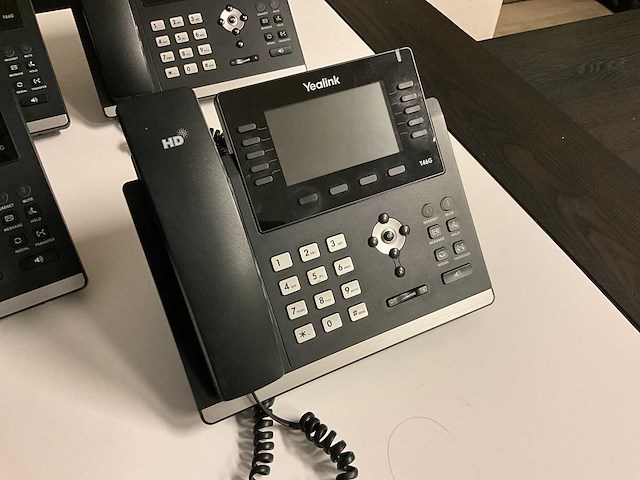 Yealink t46g voip telefoon (11x) - afbeelding 1 van  6