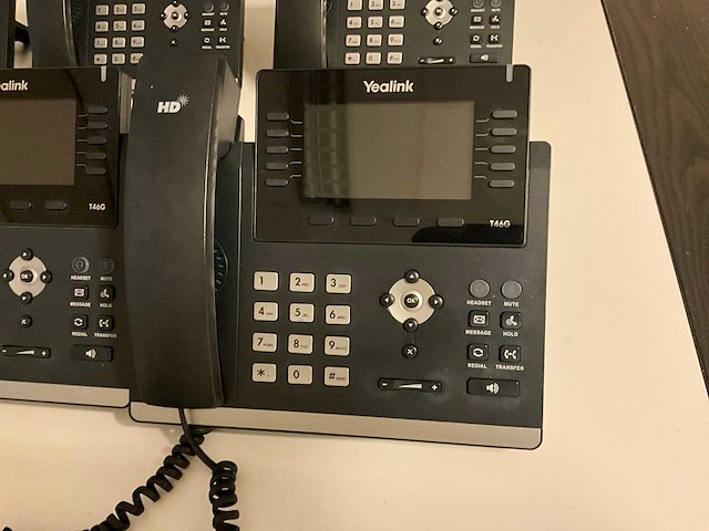 Yealink t46g voip telefoon (11x) - afbeelding 3 van  6