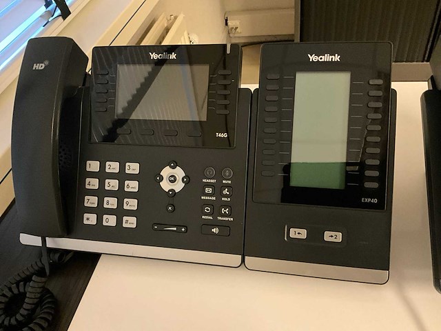 Yealink t46g voip telefoon (11x) - afbeelding 4 van  6