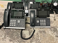 Yealink t46p voip telefoon (5x) - afbeelding 2 van  4