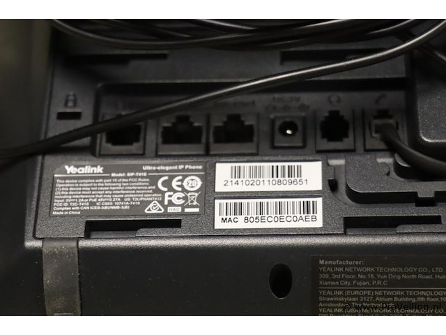 Yealink t4s ip-telefoon sip-t41s - afbeelding 3 van  3