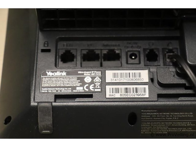 Yealink t4s ip-telefoon sip-t41s - afbeelding 3 van  3