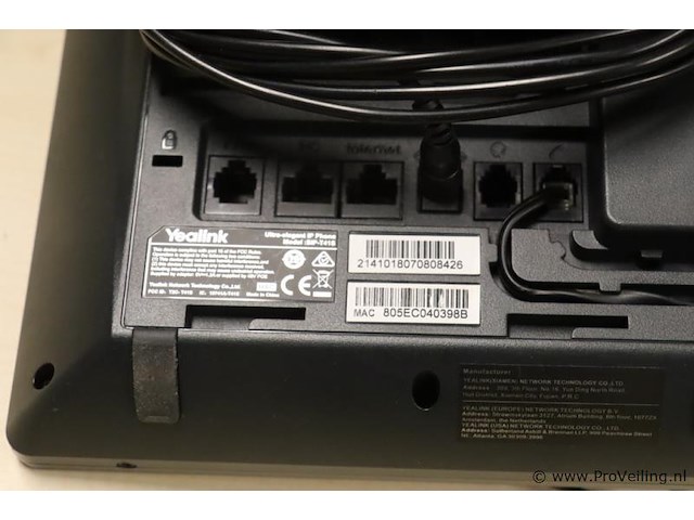 Yealink t4s ip-telefoon t41s - afbeelding 4 van  4