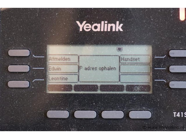 Yealink t4s ip-telefoon t41s - afbeelding 2 van  4
