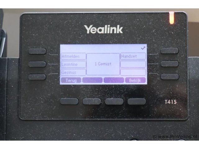 Yealink t4s ip-telefoon t41s - afbeelding 2 van  3