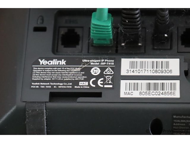 Yealink t4s ip-telefoon t41s - afbeelding 4 van  4