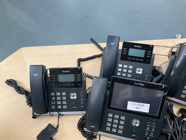 Yealink telefoons (5x) - afbeelding 2 van  3