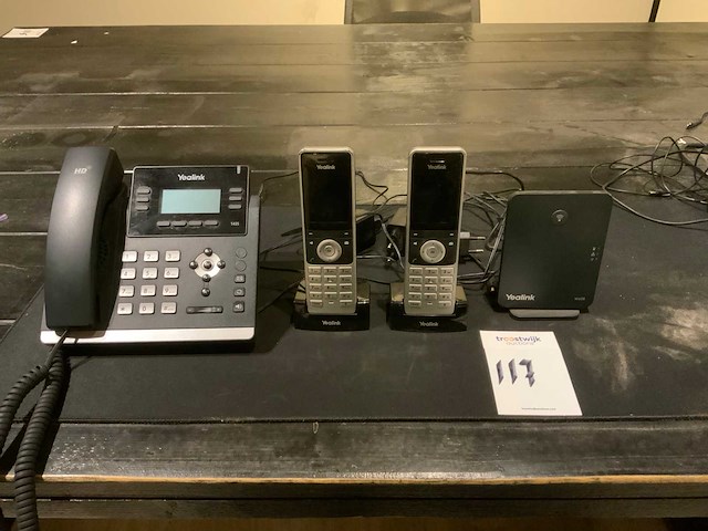 Yealink telefoontoestel (3x) - afbeelding 1 van  2