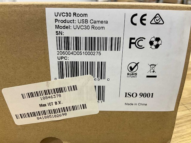 Yealink uvc 30 room usb camera - afbeelding 2 van  2