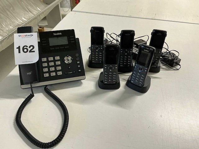 Yealink voip telefoon (6x) - afbeelding 1 van  3