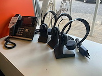 Yealink voip telefoon met headset - afbeelding 3 van  6