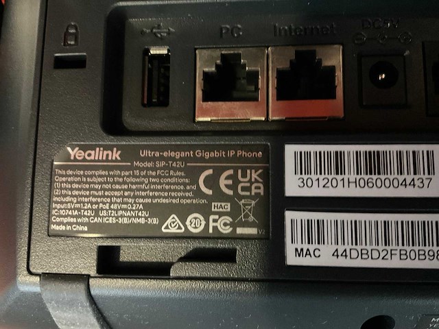 Yealink voip telefoons met headsets - afbeelding 6 van  6
