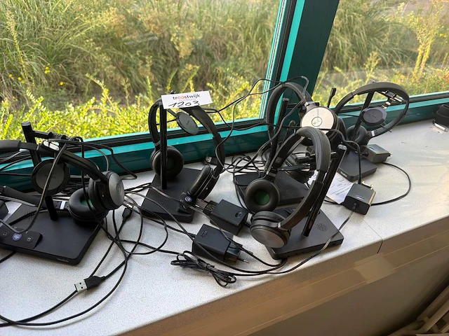 Yealink wh62 dual teams wireless headset (5x) - afbeelding 2 van  3