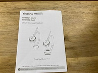 Yealink whd622uc draadloze headset - afbeelding 2 van  2
