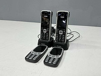Yealink/nokia - w25 p/3310 3g - mobiele telefoons (4x) - afbeelding 1 van  7