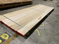 Yellow poplar paneel voorgeschuurd 40x1000 mm - afbeelding 3 van  5