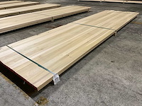 Yellow poplar paneel voorgeschuurd 40x1000 mm - afbeelding 1 van  4