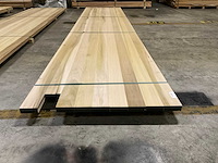 Yellow poplar paneel voorgeschuurd 40x1000 mm - afbeelding 2 van  4