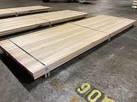 Yellow poplar panelen voorgeschuurd 40x1000 mm (2x) - afbeelding 1 van  4