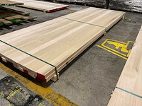 Yellow poplar panelen voorgeschuurd 40x1000 mm (2x) - afbeelding 2 van  4