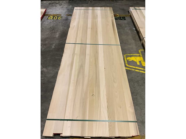 Yellow poplar panelen voorgeschuurd 40x1000 mm (2x) - afbeelding 4 van  4