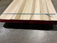 Yellow poplar panelen voorgeschuurd 40x1000 mm (2x) - afbeelding 2 van  5