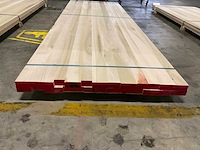 Yellow poplar panelen voorgeschuurd 40x1000 mm (2x) - afbeelding 4 van  5