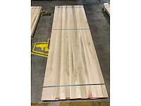 Yellow poplar panelen voorgeschuurd 40x1000 mm (2x) - afbeelding 5 van  5