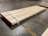 Yellow poplar panelen voorgeschuurd 40x1000 mm (2x) - afbeelding 1 van  5