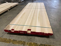 Yellow poplar panelen voorgeschuurd 40x1000 mm (2x) - afbeelding 4 van  5