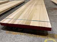 Yellow poplar panelen voorgeschuurd 40x1000 mm (2x) - afbeelding 2 van  5