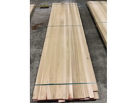 Yellow poplar panelen voorgeschuurd 40x1000 mm (2x) - afbeelding 5 van  5