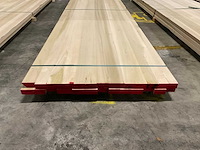 Yellow poplar panelen voorgeschuurd 40x1000 mm (2x) - afbeelding 4 van  5
