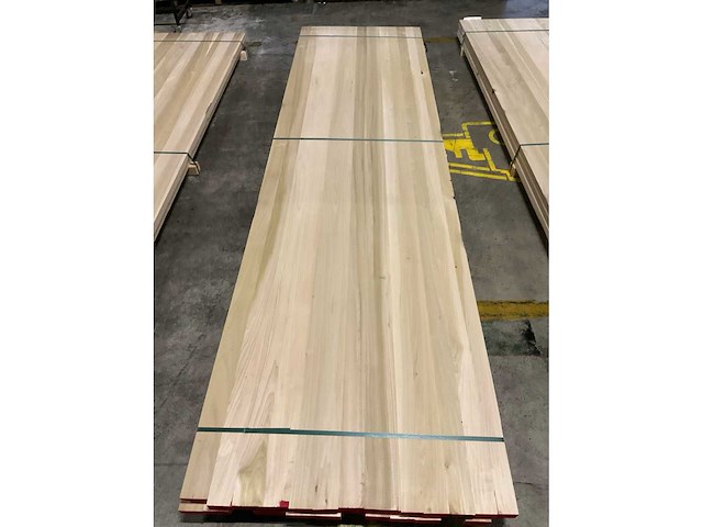 Yellow poplar panelen voorgeschuurd 40x1000 mm (2x) - afbeelding 5 van  5
