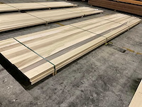 Yellow poplar panelen voorgeschuurd 40x1000 mm (2x) - afbeelding 2 van  3