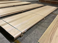 Yellow poplar panelen voorgeschuurd 40x1000 mm (2x) - afbeelding 1 van  4