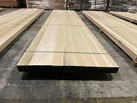 Yellow poplar panelen voorgeschuurd 40x1000 mm (2x) - afbeelding 2 van  4