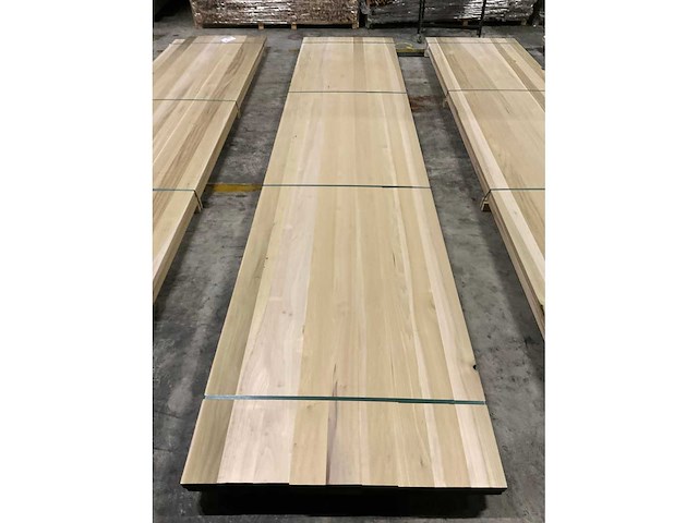 Yellow poplar panelen voorgeschuurd 40x1000 mm (2x) - afbeelding 4 van  4