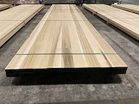 Yellow poplar panelen voorgeschuurd 40x1000 mm (2x) - afbeelding 2 van  4