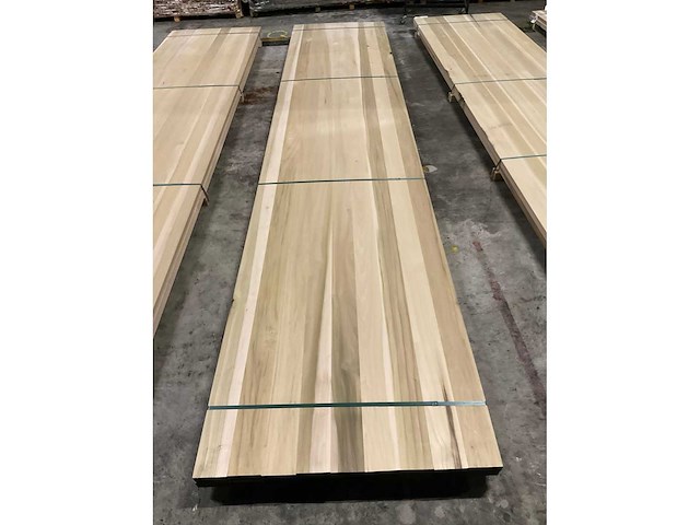 Yellow poplar panelen voorgeschuurd 40x1000 mm (2x) - afbeelding 4 van  4