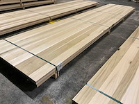 Yellow poplar panelen voorgeschuurd 40x1000 mm (2x) - afbeelding 1 van  4