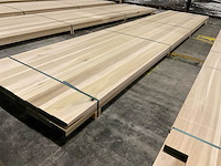 Yellow poplar panelen voorgeschuurd 40x1000 mm (2x) - afbeelding 3 van  4